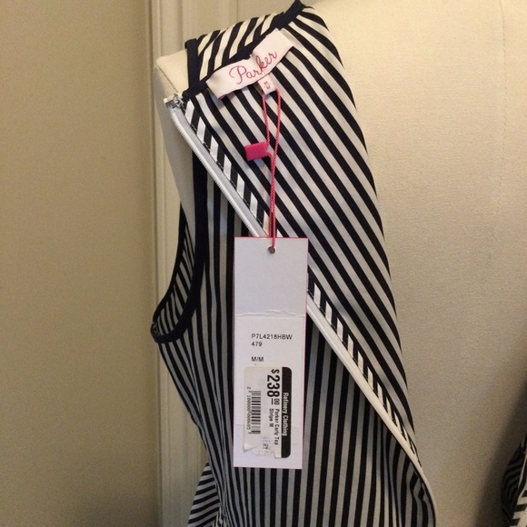 Parker Carly Striped Peplum Top ✨Host Pick✨ - Picture 9 of 11